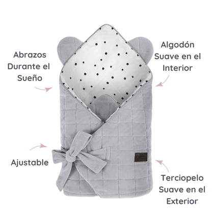 Saco Capazo Cuco Royal Baby Grey
