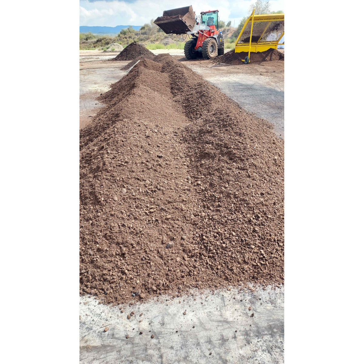 Compost Ecológico con Biochar y Minerales de Roca LivingChar 1000l