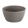 Tazón Macetero Splofy 3,8l., Dimensiones (mm) 236x236x123, Color Gris Piedra