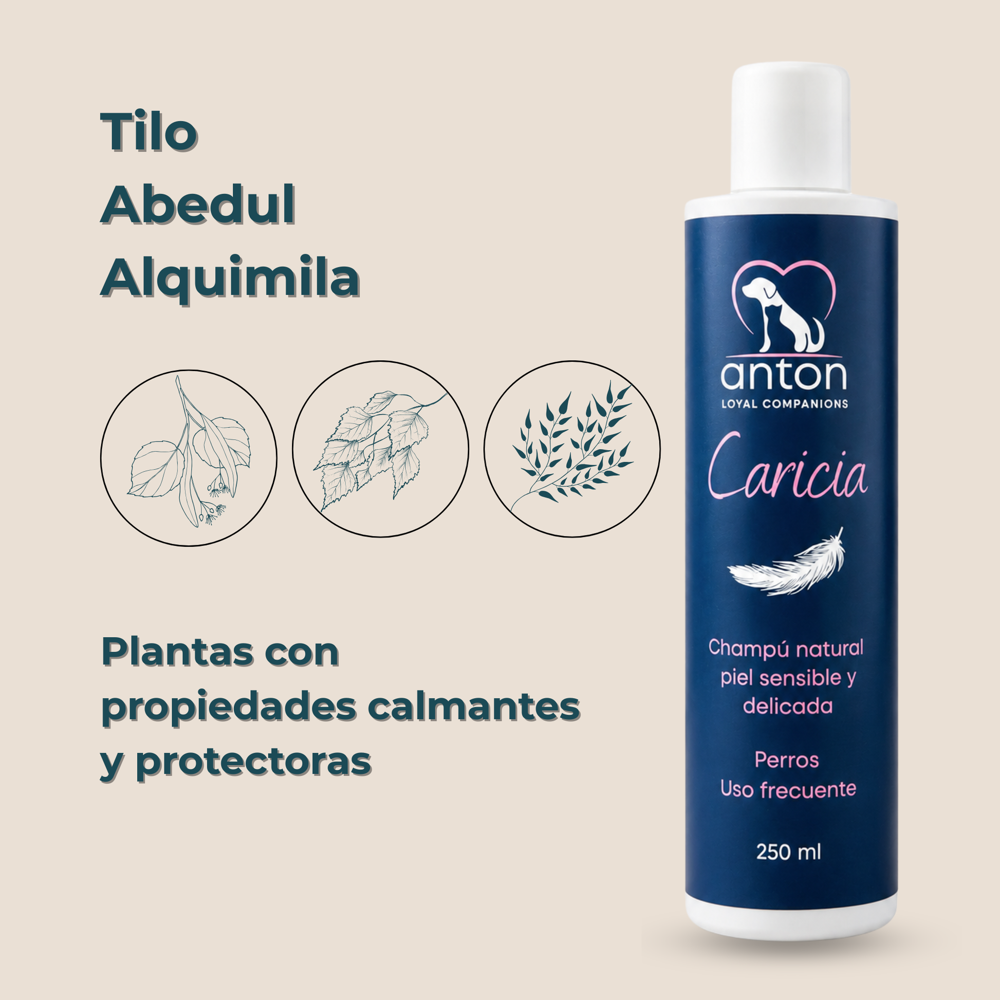 Champú natural para piel sensible de perros – 250 ml_3