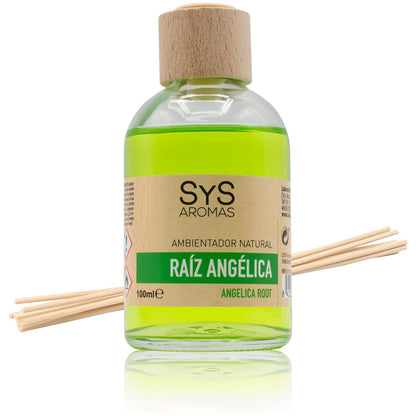 Ambientador Mikado Raíz Angélica SYS Aromas 100 ml | Aroma Herbal y Balsámico | Refrescante_0