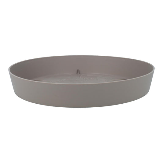 Plato maceta Tes color taupe D 14 x 2