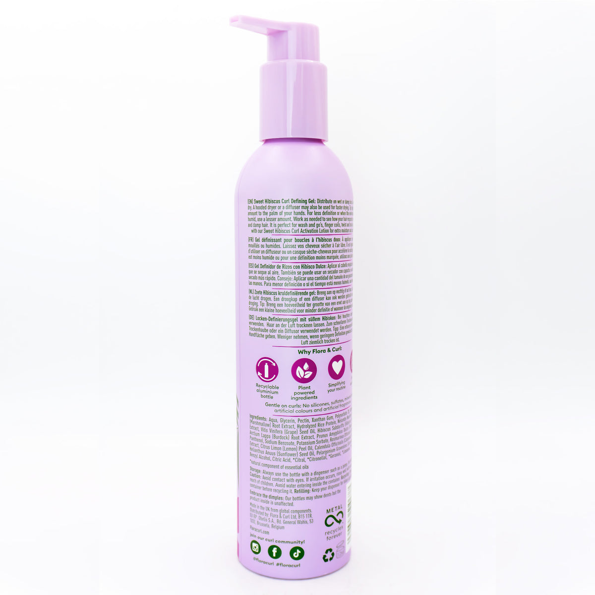 Flora And Curl Sweet Hibiscus Curl Defining Gel 300ml_2