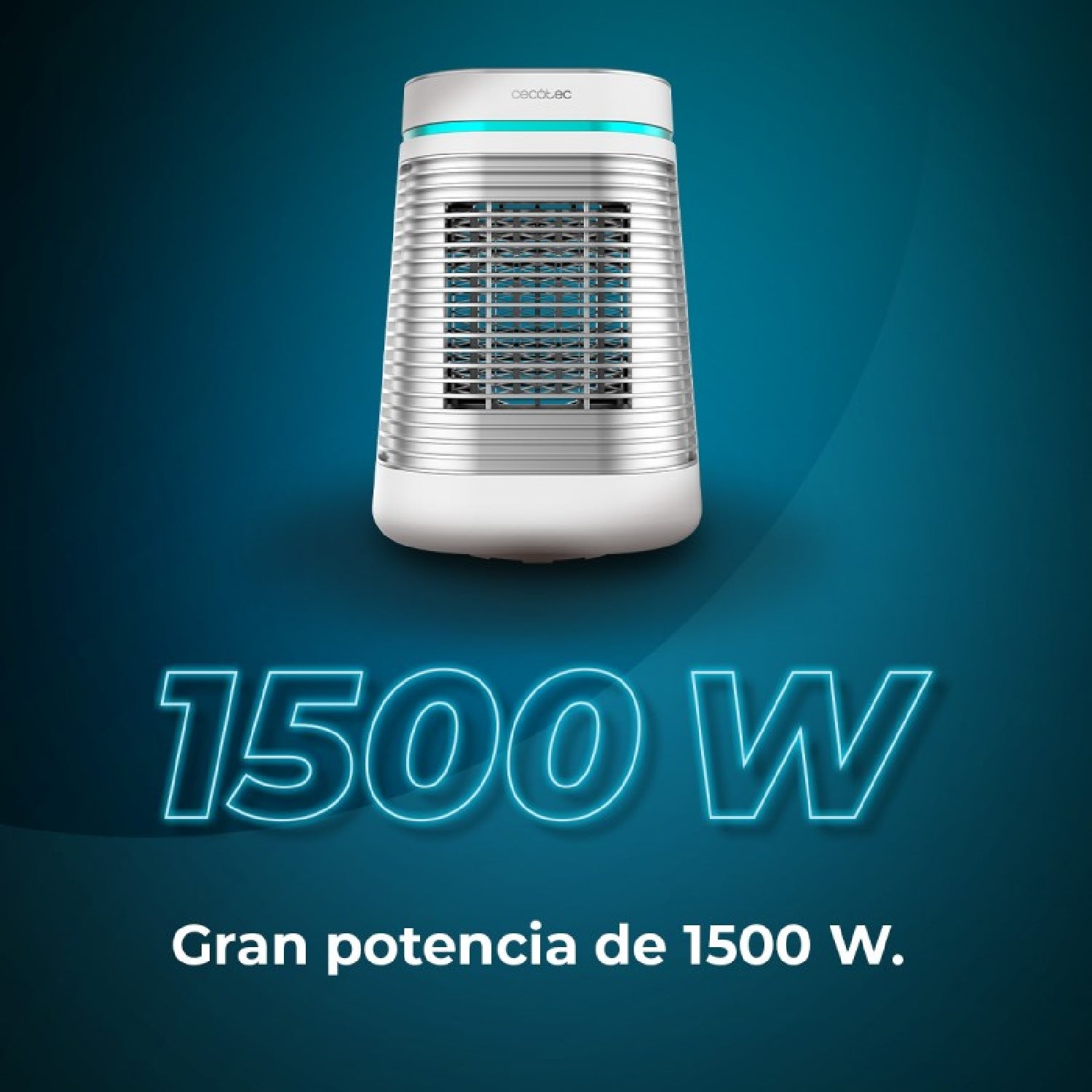 Cecotec Calefactor Cerámico De Sobremesa Readywarm 1550 Max Ceramic Rotate Smart White_4