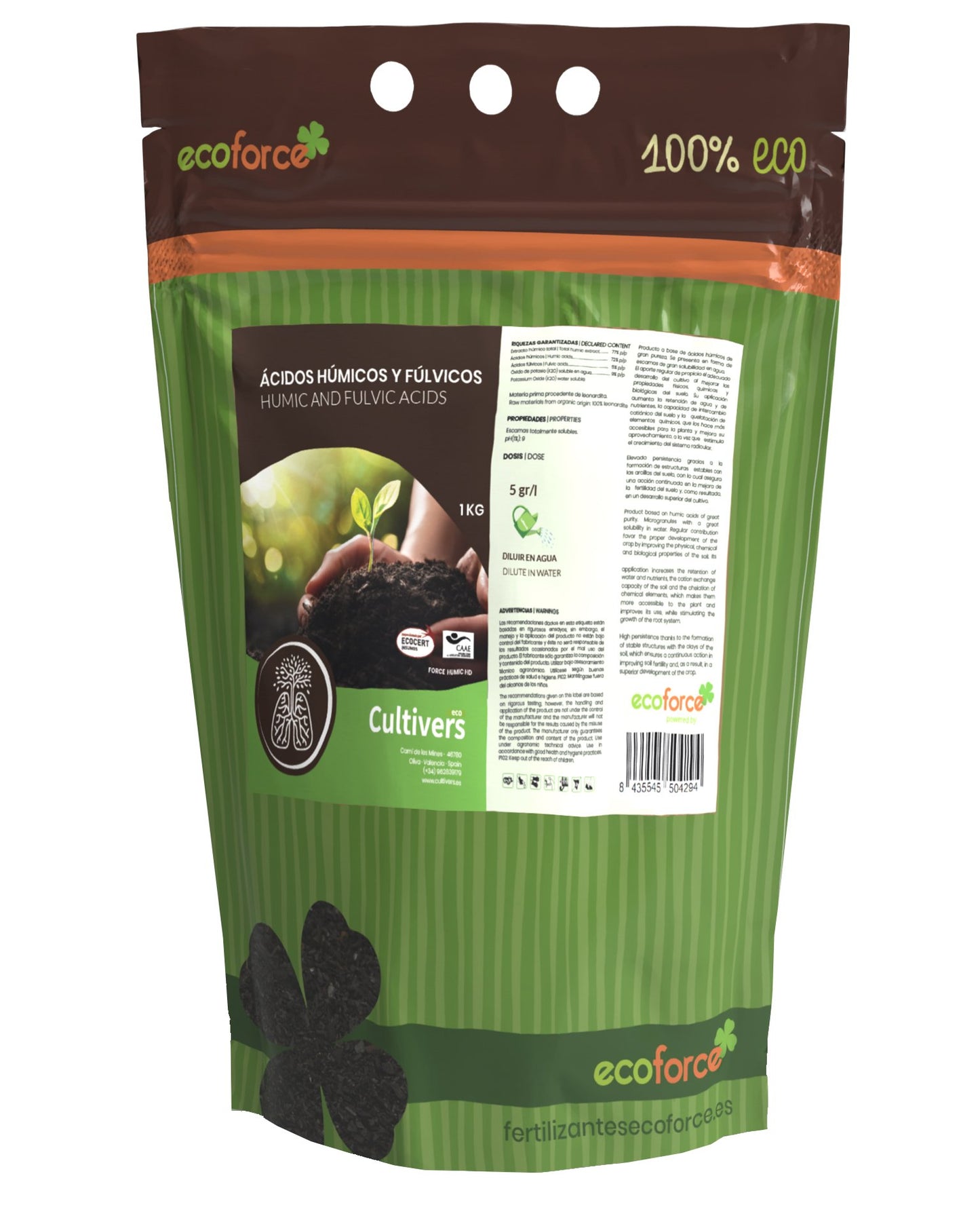 Ácidos Húmicos Solidos Cultivers 250 G_0