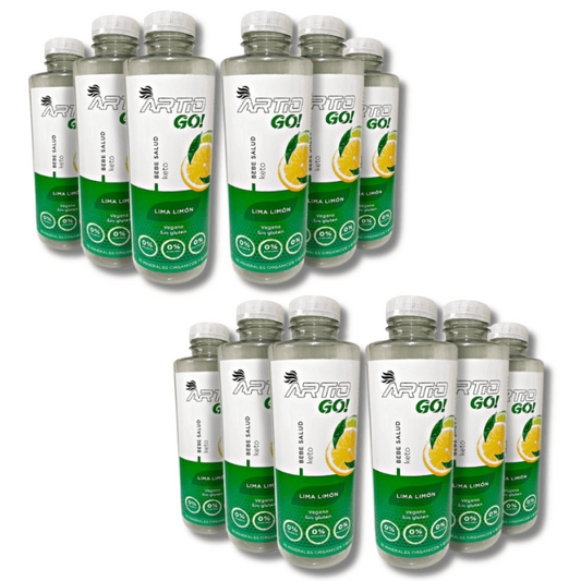 Artio Go! Lima-limón 12x500ml
