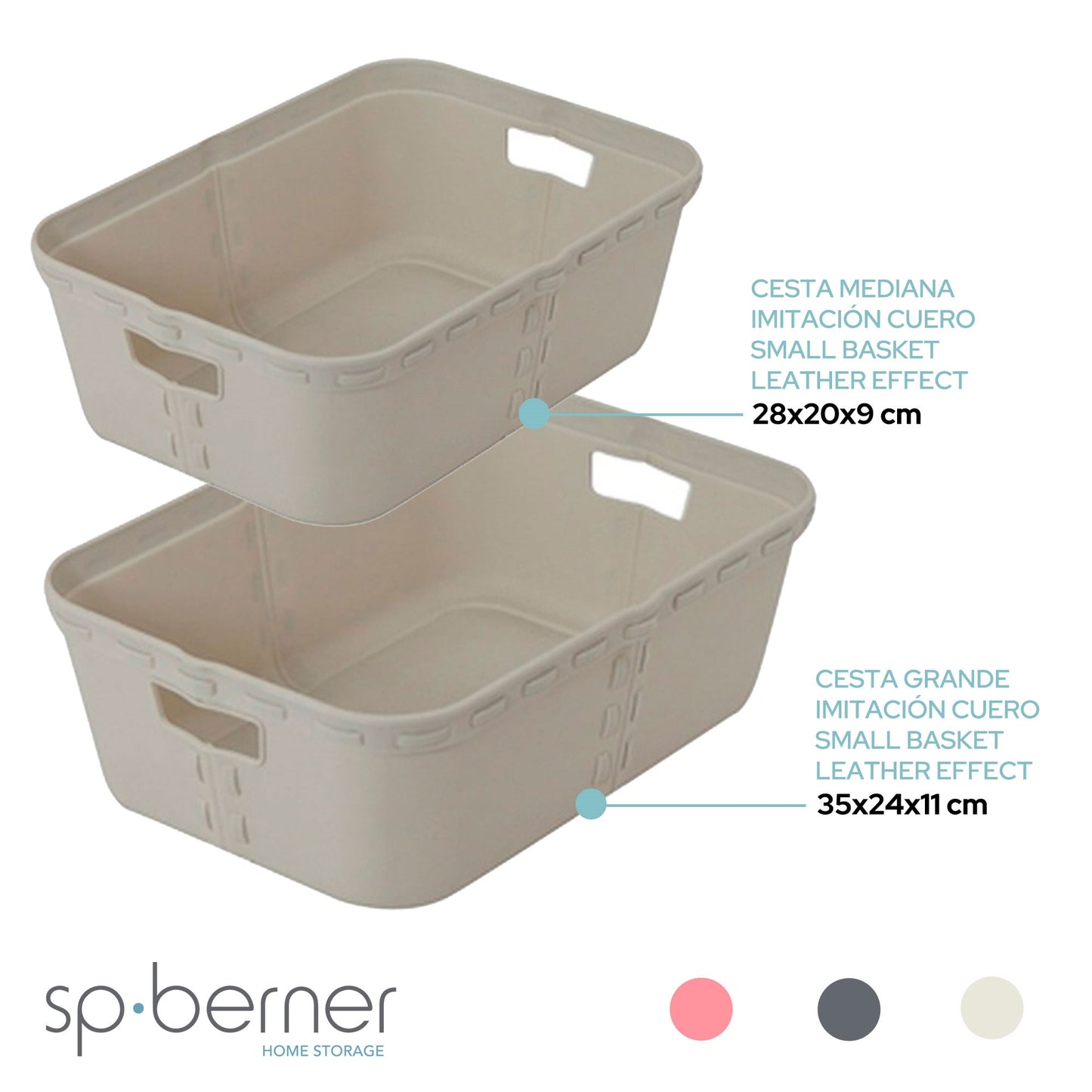 Life Story Cesta De Almacenaje T Medium Light Grey_2