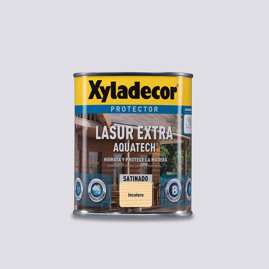 Protector Lasur Extra Satinado Aquatech - 750 Ml - Wengué_0