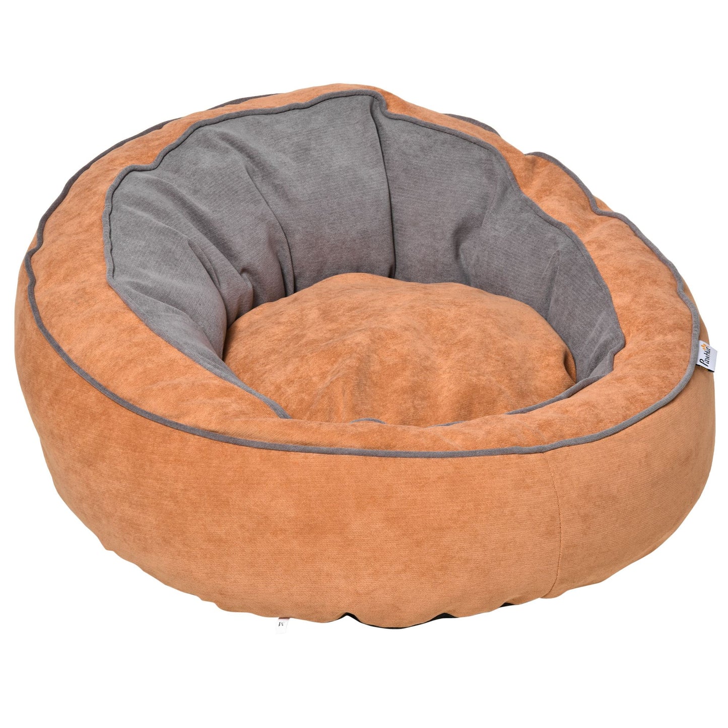 Pawhut Cama Para Perros Y Gatos Cojín Suave Para Mascotas Pequeños 59x59x30 Cm_0