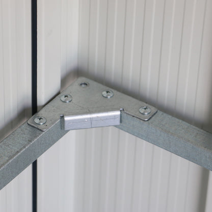 Caseta Jardín Top Atenea 6×4 Metal Gris Antracita_5