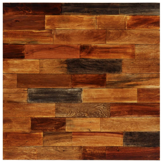 Mesa De Bar Madera Maciza Reciclada 70x70x106 Cm_0