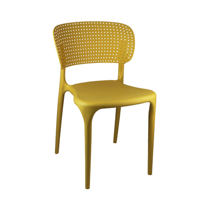 Pack 4 Sillas De Exterior Apilables Marilyn 75x47x49,5cm Thinia Home_1