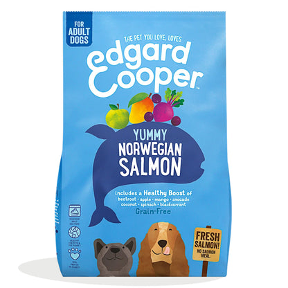 Pienso para perros Salmón Noruego Edgard & Cooper 1 Kg