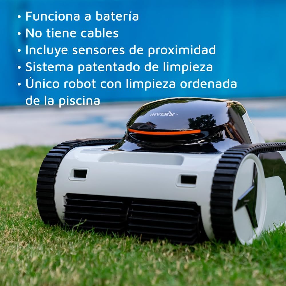 Pqs - Robot Limpiafondos Automático De Piscina Inverx 30 - Piscinas De Hasta 20 X 6 Metros_3