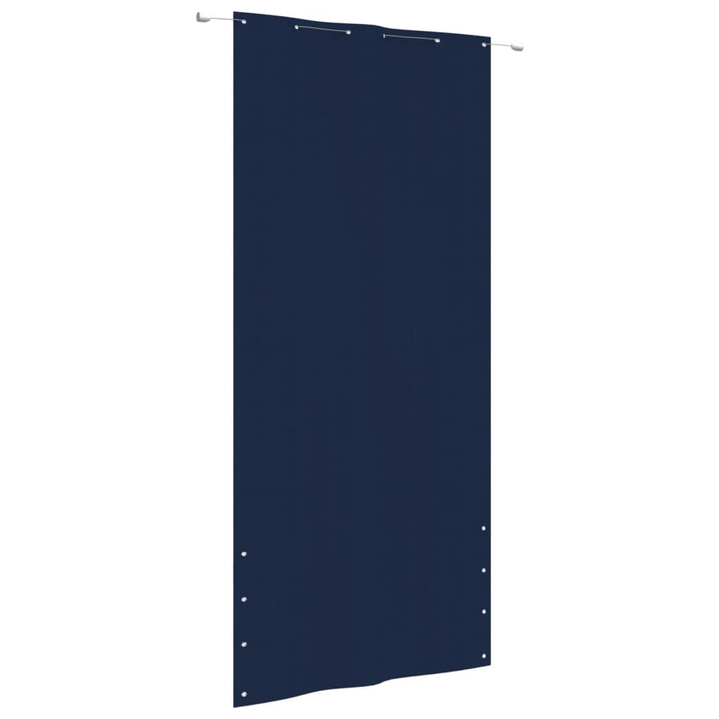Vidaxl Toldo Para Balcón De Tela Oxford Azul 120x240 Cm_0