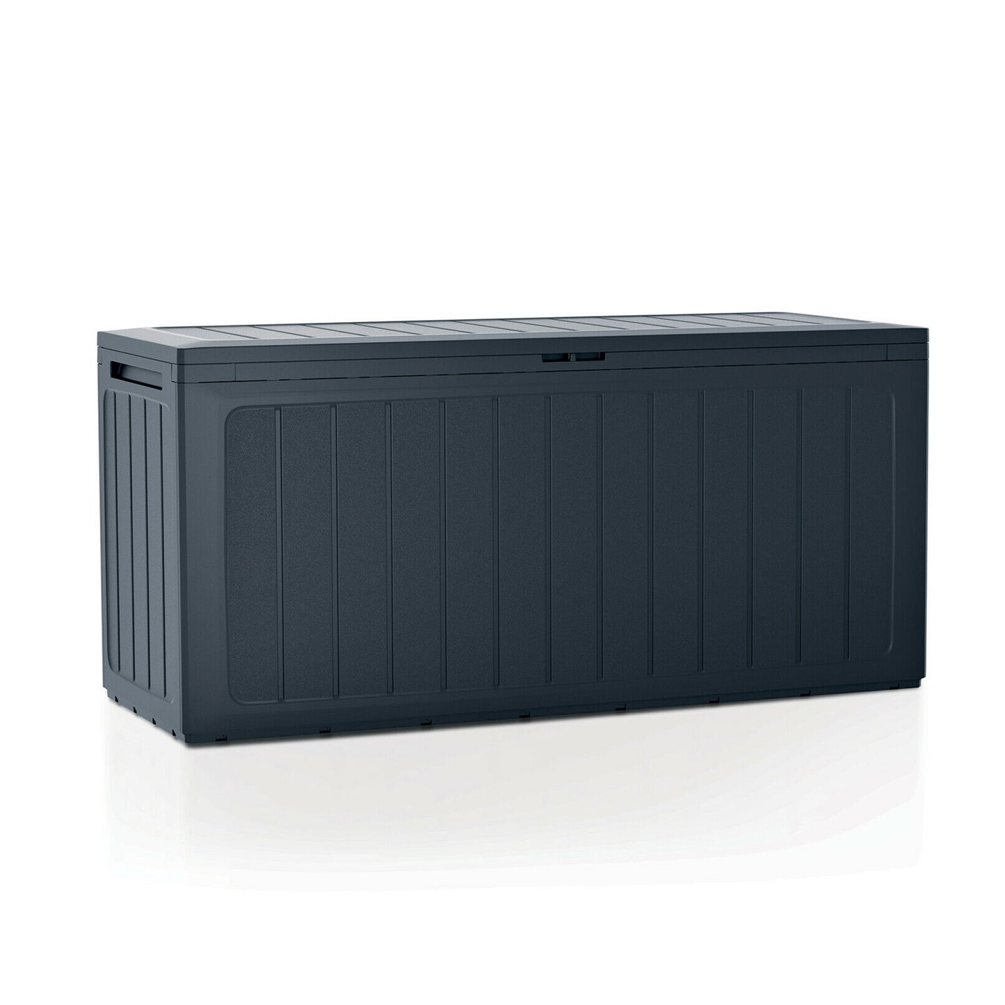 Baul De Jardin 280 Litros Prosperplast Boardebox De Plastico En Color Antracita 116 X 43,3 X 55 Cm_0