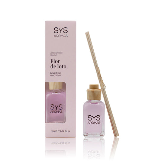 Ambientador Mikado SYS Aromas 45 ml | Flor de Loto Origins | Aroma Floral Oriental | Relajante_0