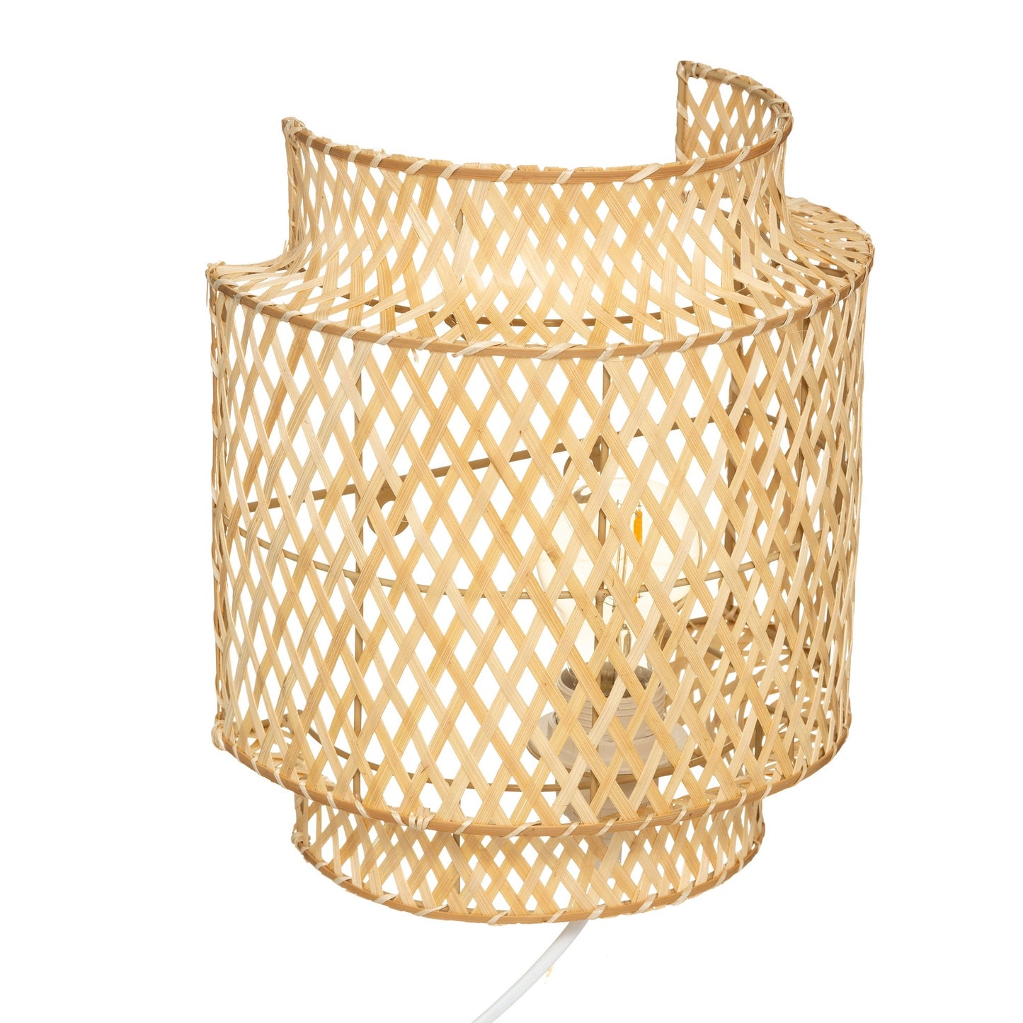 Aplique De Bambú liby D23 Beige_0