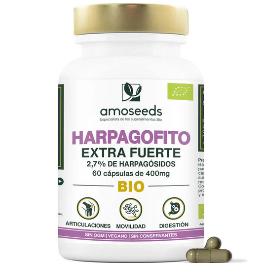 Harpagofito Bio, Extra Fuerte | 60 Cápsulas_0