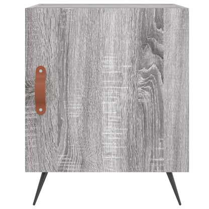 Mesitas Noche 2 Uds Madera Ingeniería Gris Sonoma 40x40x50 Cm_4