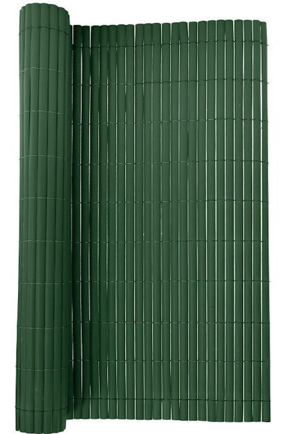 Cañizo Pvc Doble Cara| Lamas 11 Mm| Composición 100% Pvc| Bridas Sujeción Incluidas 1x3m_3