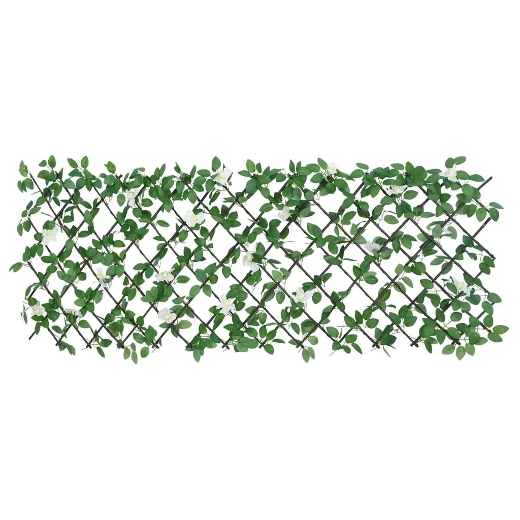 Enrejado Expansible De Hiedra Artificial Verde 5 Uds 186x30 Cm / Vetonek_4