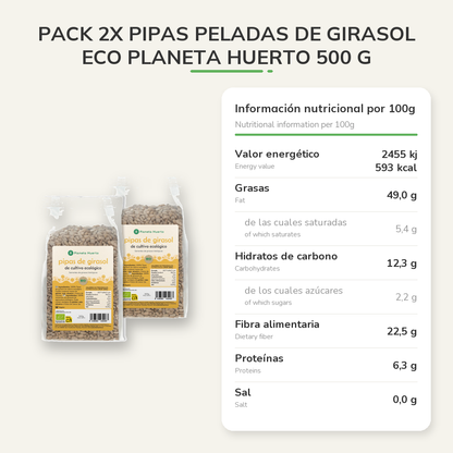 Información nutricional