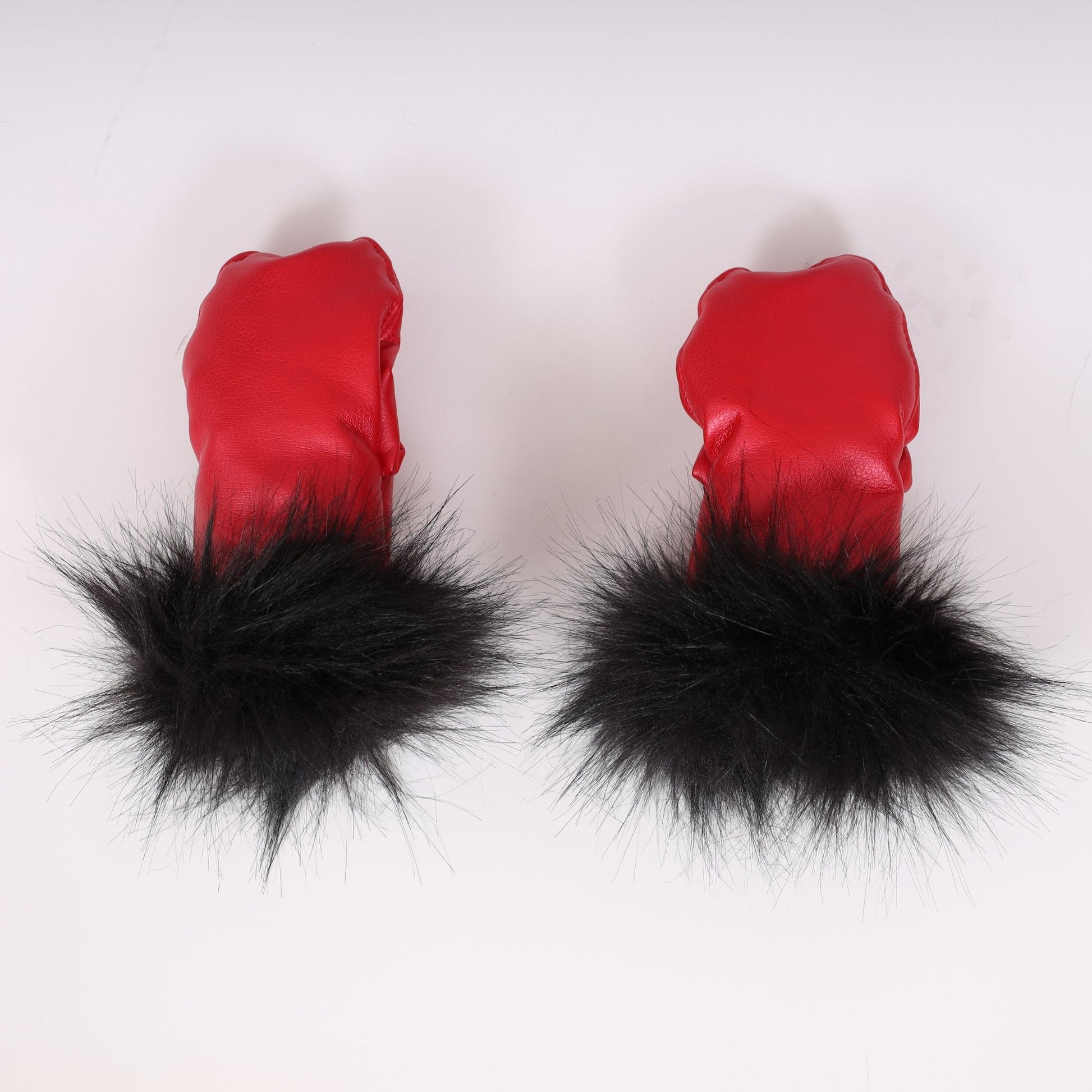 Manoplas Para Carro De Muñecas Rojo_2