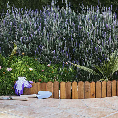 Flexnature Bordo Tabla Flexible 120x20 Cm - Perfecto Para Tu Jardín 1,2x0,2 M / Multicolor_5