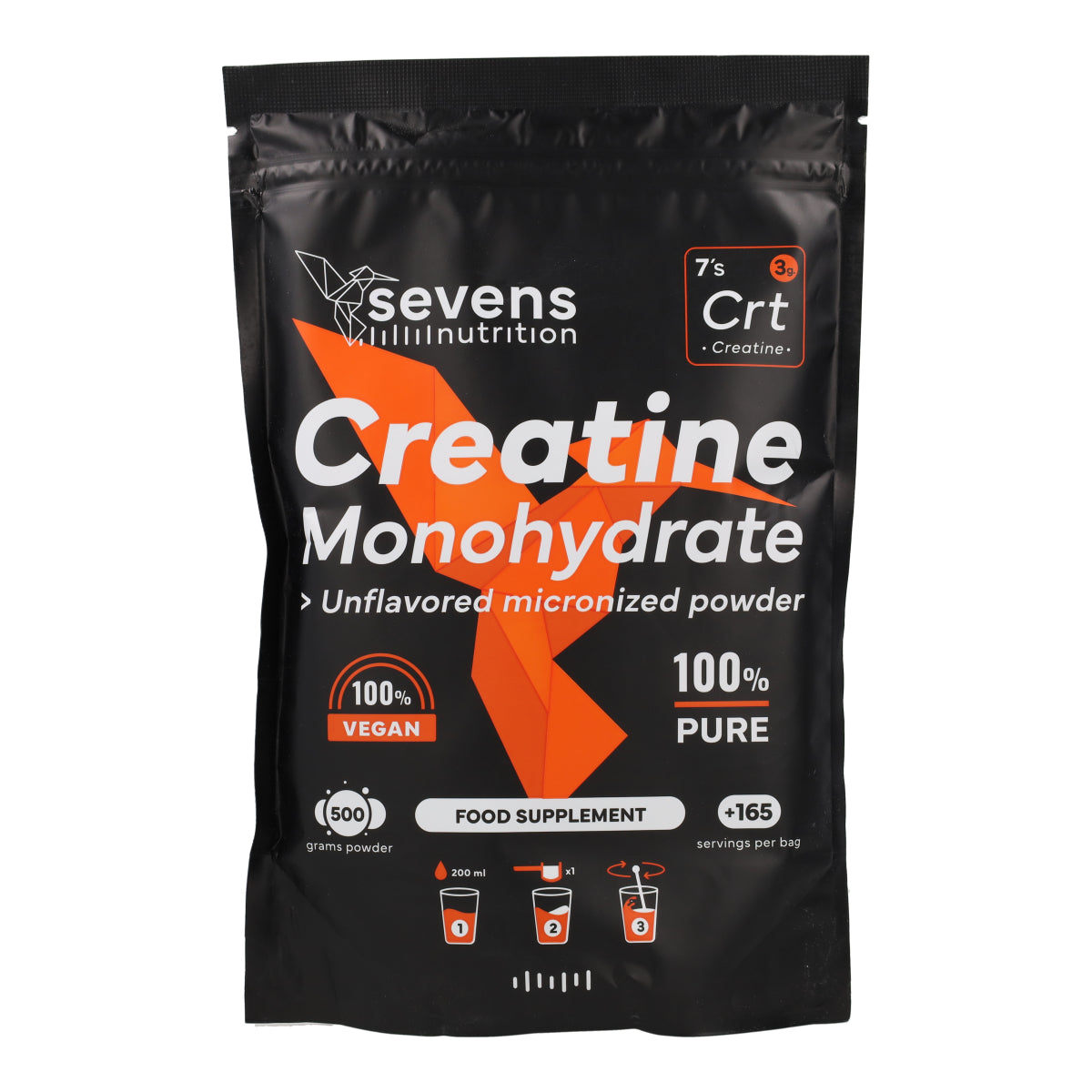Creatina Monohidratada Sevens Nutrition 500 g