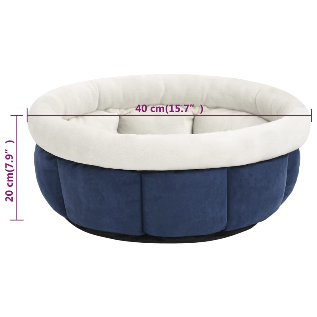 Vidaxl Cama Para Perros Azul 40x40x20 Cm_2