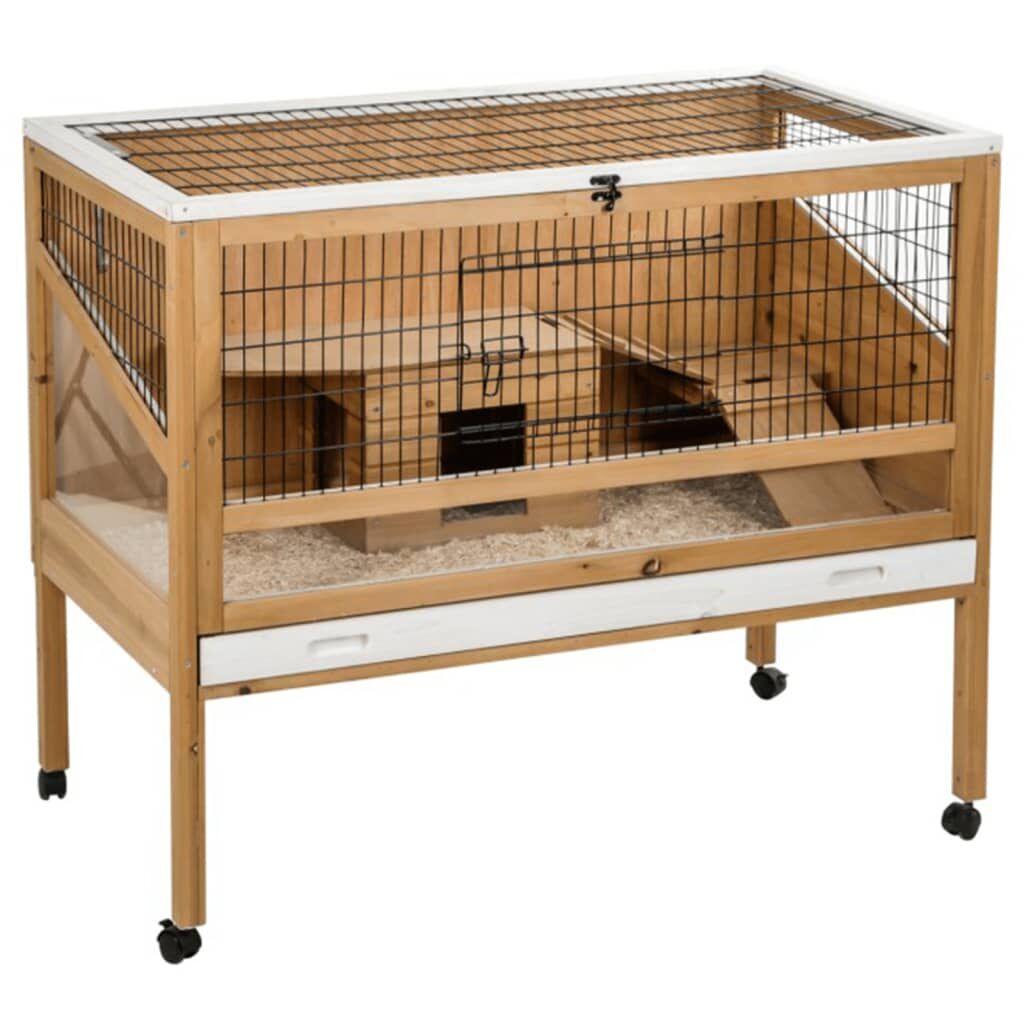 Kerbl Jaula De Animales Indoor Deluxe 115x60x92,5 Cm Madera 82725_0