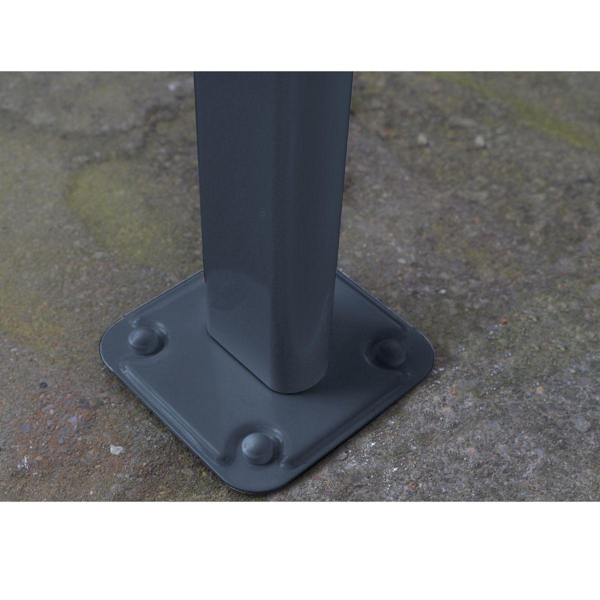 Pérgola adosada Capri 299x735 cm gris Canopia by Palram