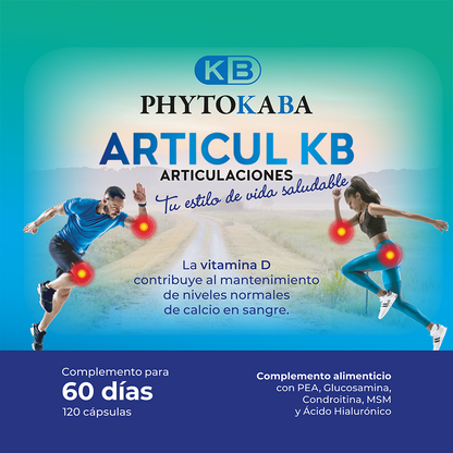 Articul Kb 120 Cápsulas Con Pea, Glucosamina Y Condroitina_2
