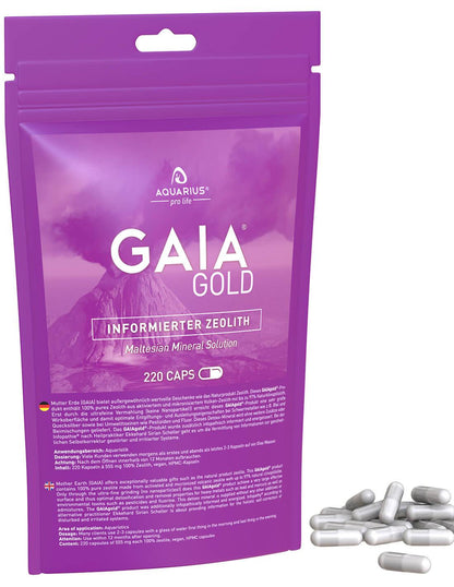 Aquarius Pro Life - Zeolita Pura 220 Detox-caps