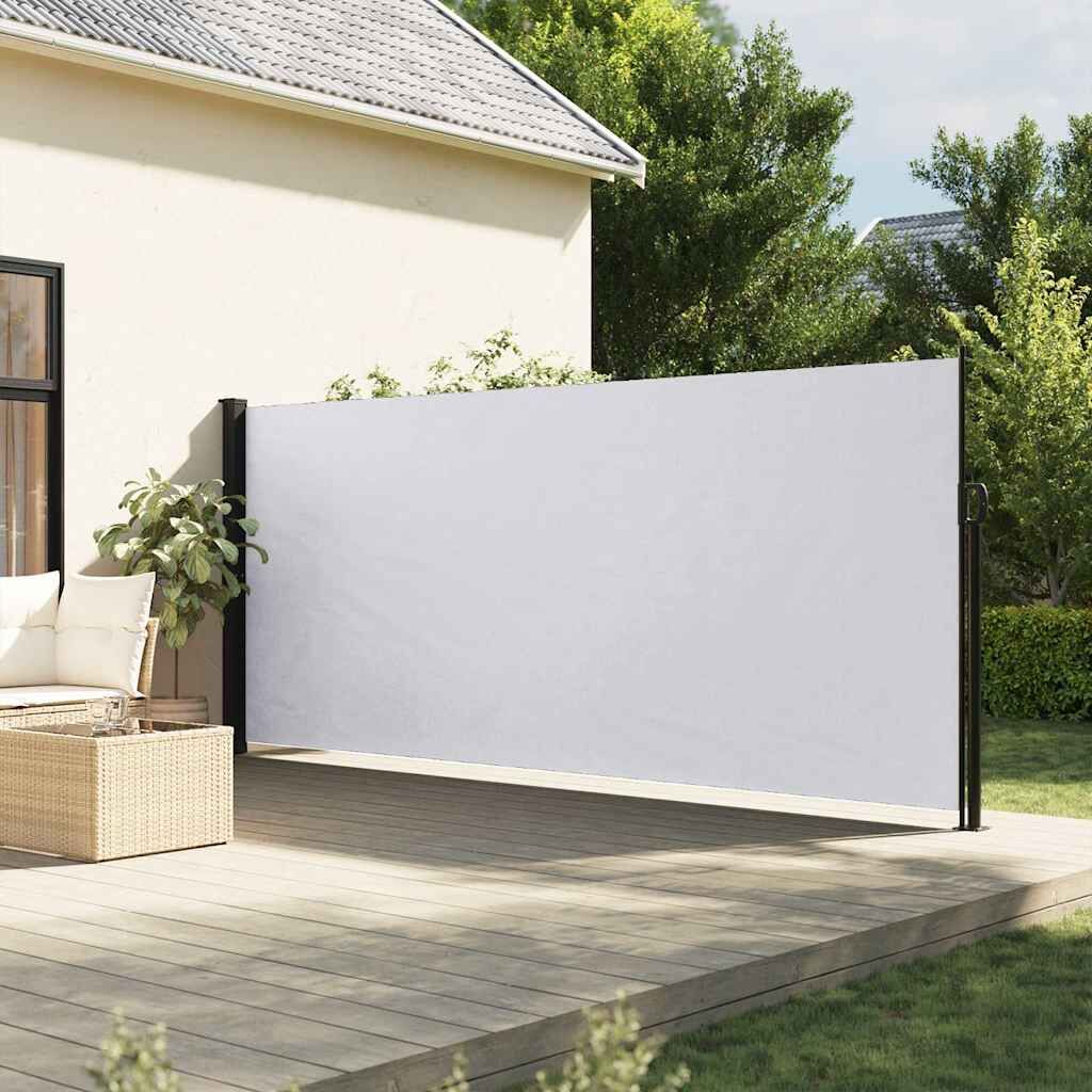 Vidaxl Toldo Lateral Retráctil Blanco 160x600 Cm_1