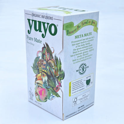 Yuyo Pure Té Mate – 20 Bolsitas Infusión Mate Bio_2