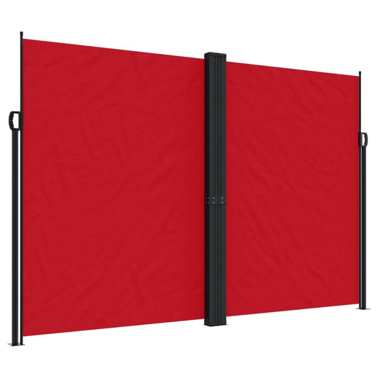 Vidaxl Toldo Lateral Retráctil Rojo 220x1000 Cm_0