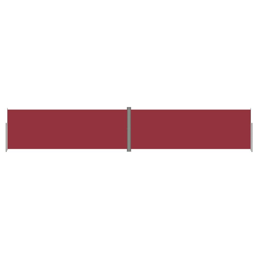 Vidaxl Toldo Lateral Retráctil Rojo 220x1200 Cm_0