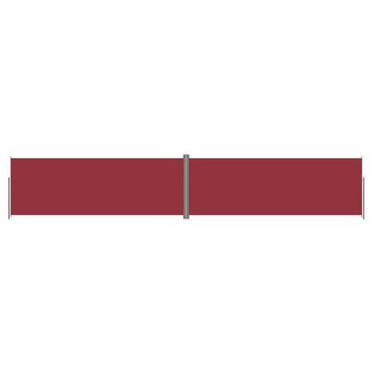 Vidaxl Toldo Lateral Retráctil Rojo 220x1200 Cm_0