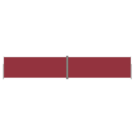 Vidaxl Toldo Lateral Retráctil Rojo 220x1200 Cm_0