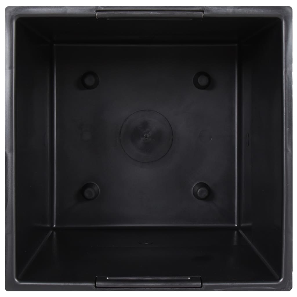 Macetero Con Interior Extraíble Antracita 11/26,5 L Ratán Pp_4
