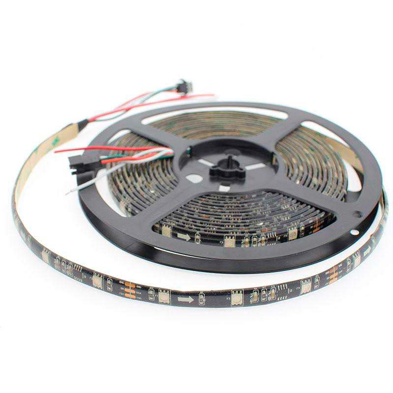 Tira Led Ic Digital 2811, Rgbx, Dc12v, 5m, (30 Led/m) Ip20, Rgb_0
