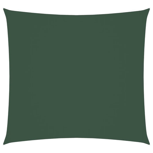 Vidaxl Toldo De Vela Cuadrado Tela Oxford Verde Oscuro 6x6 M_0