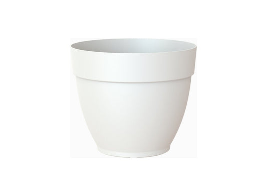 Artevasi Macetero Plástico Capri Campana Blanco 20cm_0