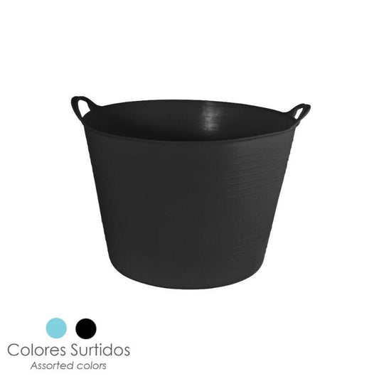 Cesta Ordenacion Colada Polipropileno 15 Litros.  Ø 36 X 25 (alt.) Cm. Colores Surtidos_0