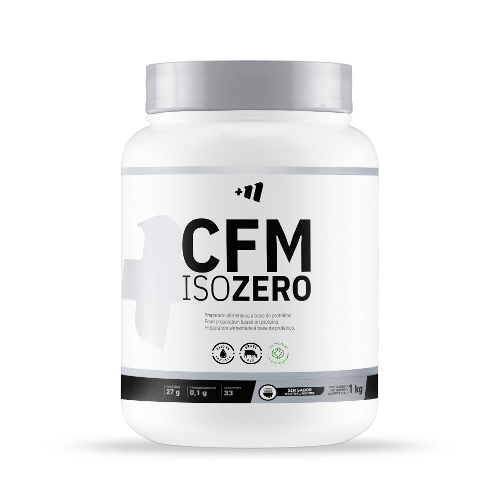 Cfm Iso Zero - 1kg - Neutro - Aumenta La Masa Muscular - Masmusculo_0