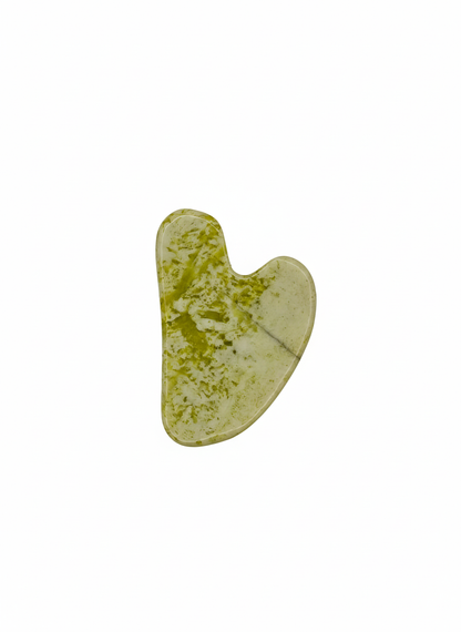 Gua Sha facial de Jade Verde para masaje facial y rutina de skincare | CISTUS_0