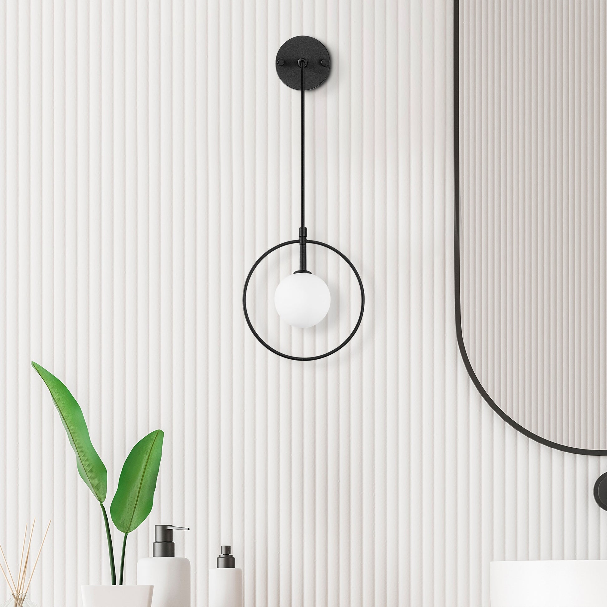 Aplique De Pared, Metal , Negro, 21x15x40, Casquillo G9 Max 10 W_4