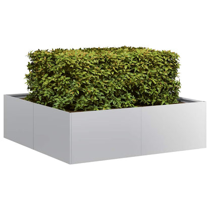 Jardinera 100x100x30 Cm De Acero Galvanizado_1